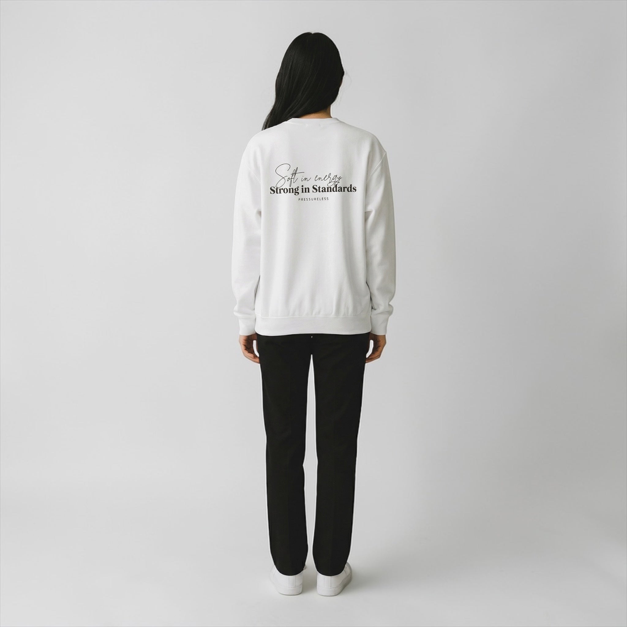 Unisex garment-dyed fleece crewneck sweatshirt