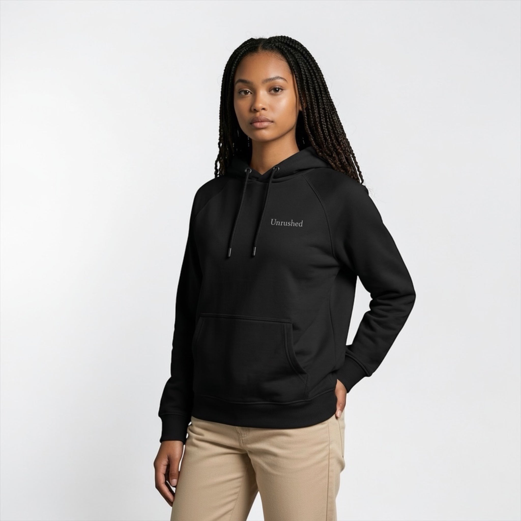 Unisex eco raglan hoodie