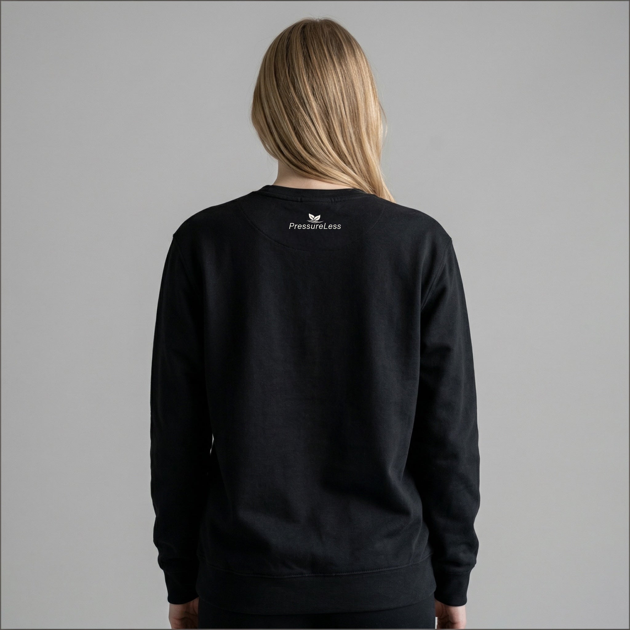Unisex garment-dyed fleece crewneck sweatshirt
